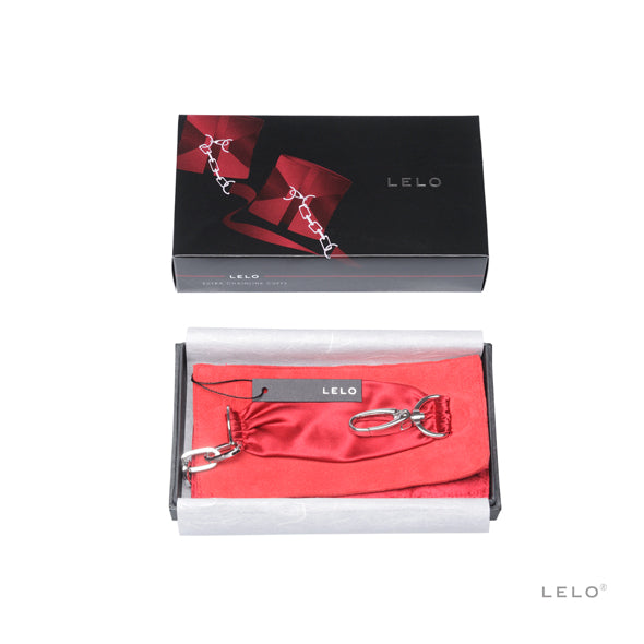 Lelo - Sutra Chainlink Cuffs Red