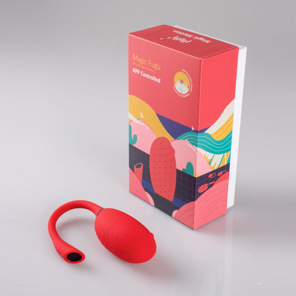 Magic Motion - Fugu Smart Wearable Vibrator - Röd
