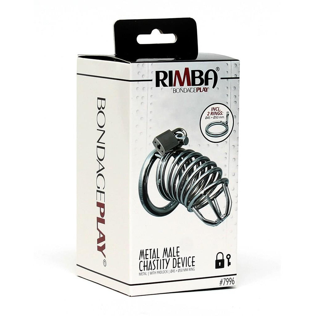 RIMBA - MALE CHASTITY DEVICE WITH PADLOCK